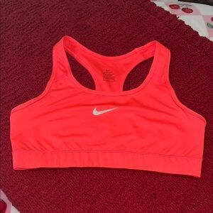 Nike Coral Pink Racerback Sports Bra